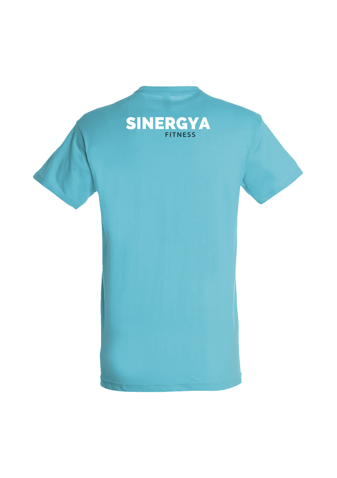 Camiseta Turquesa unisex 001 Sinergya Fitness - SYN01-REGENTBLEUATOLDOS